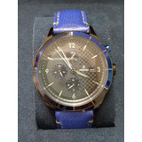 Relógio Festina Masculino Couro Azul F16994 2 05 Atm