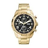 Relógio Fossil Masculino Bronson Dourado FS5877 1PN