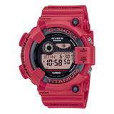 Relógio G-shock Frogman Gw-8230nt-4dr Edição Limitada Cor Da Correia Vermelho Cor Do Bisel Vermelho Cor Do Fundo Digital Positivo