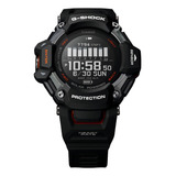 Relogio G-shock Gbd-h2000-1a G-squad Cor Da Correia Preto Cor Do Bisel Preto/laranja Cor Do Fundo Preto