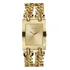 Relógio Guess Feminino Dourado Quadrado Social W1117l2