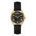 Relógio Guess Luna Feminino Dourado - Gw0357l1 Cor Da Correia Preto Cor Do Fundo Preto