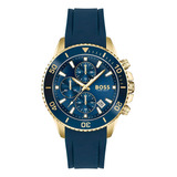 Relógio Hugo Boss 1513965 Admiral Blue Dial Original C nfe