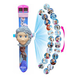 Relógio Infantil Digital Led Princesas Menina