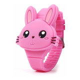 Relogio Infantil Feminino Rosa