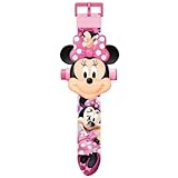 Relógio Infantil Minnie Projetor Disney