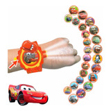 Relógio Infantil Projetor De Imagens Mcqueen Cars Carros