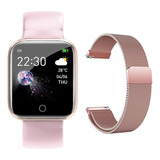 Relógio Inteligente Bluetooth Smartwatch pulseira Whatsapp P