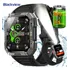 Relógio Inteligente Smart Watch Blackview Lanterna Bluetooth Militar Masculina De 2,1 Polegadas Ip68 À Prova D'água, Bateria De 900 Mah, Preta