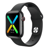Relógio Inteligente Smartwatch Masculino X8 44mm Resistente Cor Da Caixa Preto Cor Da Pulseira Preto