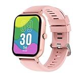 Relógio Inteligente Smartwatch Zl54cj Rosa Tela Sensível Ao Toque Notificações Inteligentes Design Elegante E Moderno Compativel Com Android E Ios MPOWER