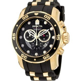 Relógio Invicta Pro Diver 6981 Banhado Ouro Original S Caixa