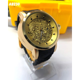 Relógio Invicta Yakuza Subaqua Banhado A Ouro 18k Premium