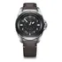 Relógio Journey Watch 1884 Com Mostrador Preto - Pulseira De Couro Victorinox
