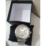 Relógio Lacoste Aço Luxo Importado Primeira Linha