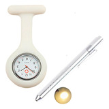 Relogio Lapela Silicone Enfermagem
