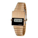 Relógio Lince Digital Rosegold Unissex Sdr4633l