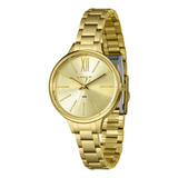 Relógio Lince Feminino 38mm Dourado Lrgh192l38