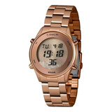 Relógio Lince Feminino Digital Rose Gold Sdr4638l Sxrx Cor Da Correia Rose gold Cor Do Fundo Cinza