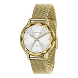 Relogio Lince Feminino Dourado