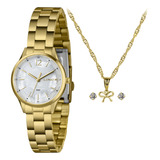 Relogio Lince Feminino Dourado