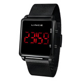 Relogio Lince Unisex Digital Preto Led Mdn4596l Pxpx
