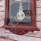 Relógio Malaq Relógios Pendulo De Parede Decorativo Antigo Retrô Branco
