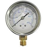 Relógio Manômetro De Pressão Até 500psi 35bar