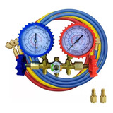 Relógio Manômetro manifold Ar Condicionado Mangueira 1 50 Cm