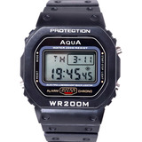 Relógio Masculino Aqua Gp 519 Wr200m G Sport A Prova D água