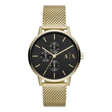 Relógio Masculino Armani Exchange Dourado Ax2715
