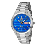 Relógio Masculino Automático Orient Azul 469wa3f 3 Estrelas