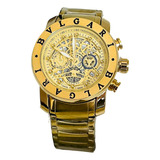 Relogio Masculino Bvg Skeleton