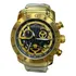 Relógio Masculino Bvgari Esqueleto Dourado