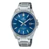 Relógio Masculino Casio Efv-150d-2avudf Edifice, Pulseira Cinza, Moldura Cinza, Fundo Azul