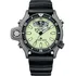 Relógio Masculino Citizen Aqualand Promaster Tz10137w Cinza Correia Preto Fundo Verde