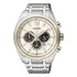 Relógio Masculino Citizen Eco-drive Titanium Tz30259s Cor Da Correia Prateado Cor Do Bisel Dourado Cor Do Fundo Dourado Claro