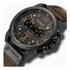 Relógio Masculino Curren 8314 Bny Pulseira Em Couro - Marrom Cor Da Correia Marrom-escuro