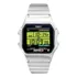Relogio Masculino Digital Prata Timex Vintage Indiglo+ Nf