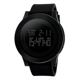 Relógio Masculino Digital Prova D Agua Skmei Original 1142 Cor Da Correia Preto Cor Do Bisel Preto Cor Do Fundo Preto
