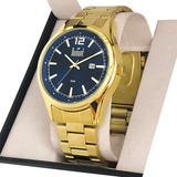 Relogio Masculino Dourado Dumont
