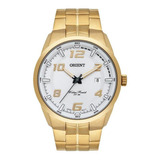 Relógio Masculino Dourado Orient Mgss1200 S2kx