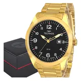 Relogio Masculino Dourado Technos