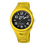 Relogio Masculino Everlast Amarelo
