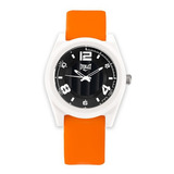 Relogio Masculino Everlast Laranja