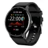 Relógio Masculino Feminino Smartwatch Redondo Imediato Cor Do Bisel Preto
