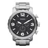 Relógio Masculino Fossil Analógico Nate - Jr1353/1pn Prata Cor Da Correia Prateado Cor Do Bisel Prateado Cor Do Fundo Preto
