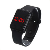 Relogio Masculino Led Quadrado