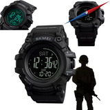 Relógio Masculino Militar Bussola Digital Cor