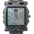 Relógio Masculino Minute Machine Vermelho Pulseira De Aço Correia Prateado Bisel Prateado Fundo Branco